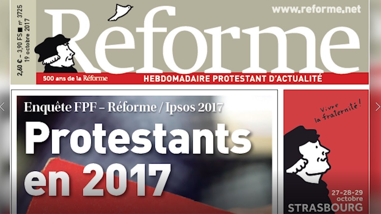 Qui sont les protestants en France en 2017 ?